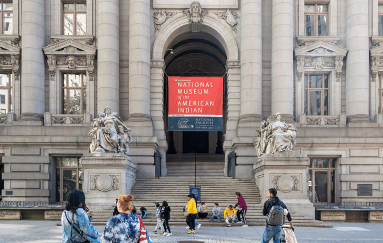 Национальный музей коренного народа США (National Museum of the American Indian) в Нью-Йорке